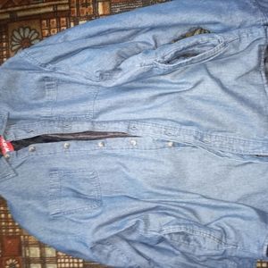 Jean shirt/ jacket